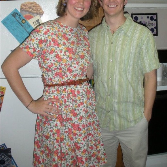 Floral vintage dress - Picture 8 of 8